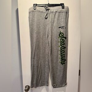 NFL Team Seattle Seahawks Apparel Women's Sleepwear in Gray